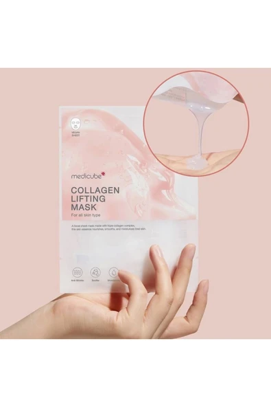 Collagen Lifting Mask: Triple Collagen Complex for Hydration, Firming & Radiance | All Skin Types ürün görseli 1