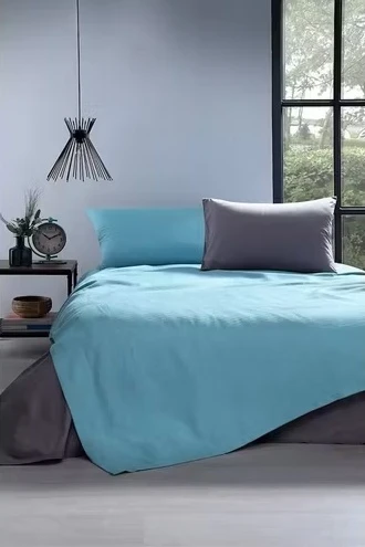 Özdilek Colormix Tek Kişilik Pike Takımı – %100 Pamuk Yumuşak Dokulu Modern ürün görseli 1