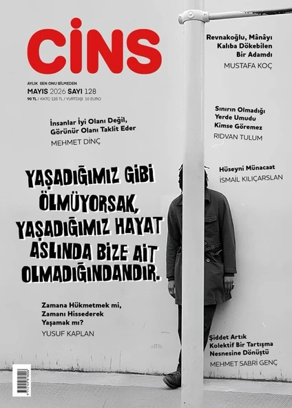 Cins Dergi 128.Sayı Mayıs 2026 ürün görseli 1
