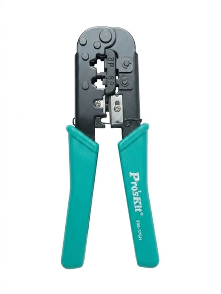 PROSKİT 808-376H  RJ11 RJ12 RJ45 MODULER KONNEKTÖR SIKMA PENSESİ ürün görseli 1