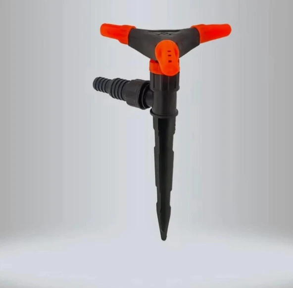 3 FONKSİYONLU Bahçe Hortum Çim Sulama 360 Derece Ayarlanabilir Püskürtme Fıskiye Başlığı ürün görseli 1