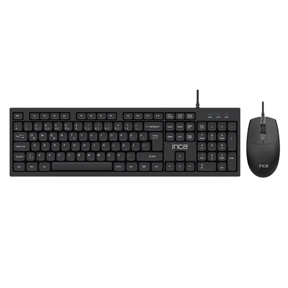 INCA USB Q Standart Klavye - Mouse Set IMK-376T ürün görseli 1