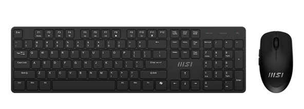 MSI FORGE K200 WIRELESS COMBO SIYAH KLAVYE MOUSE S ürün görseli 1