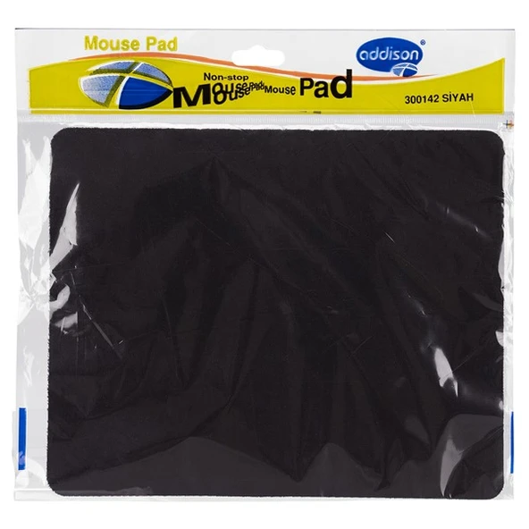 Addison 300142 Siyah Mouse Pad Poşetli - Resim 3
