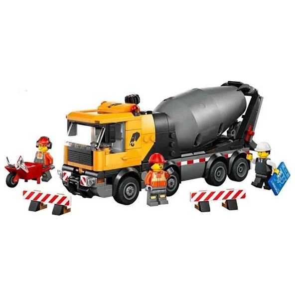 LEGO City Beton Mikseri 60478 ürün görseli 1