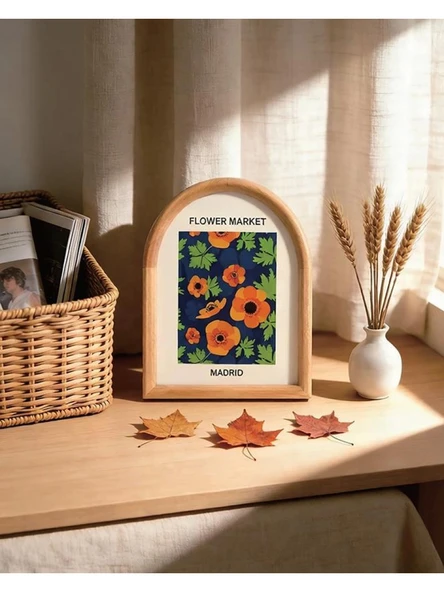 Mien Ahşap Kahverengi Çerçeve 20x25 cm ürün görseli 1