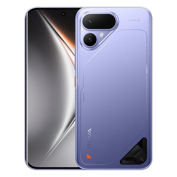 TECNO Pova Curve 2 5G 8/256GB Mor (Tecno Türkiye Garantili) ürün görseli 1