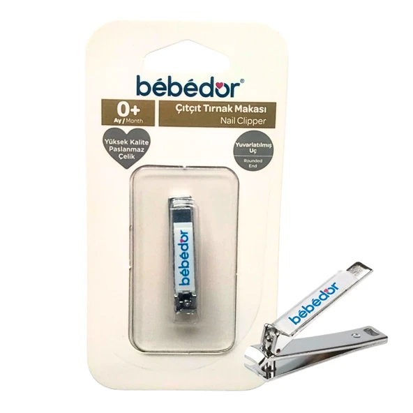 Bebedor 551 Yüksek Kalite Paslanmaz Çelik Çıtçıt Tırnak Makası 0 Ay+ ürün görseli 1