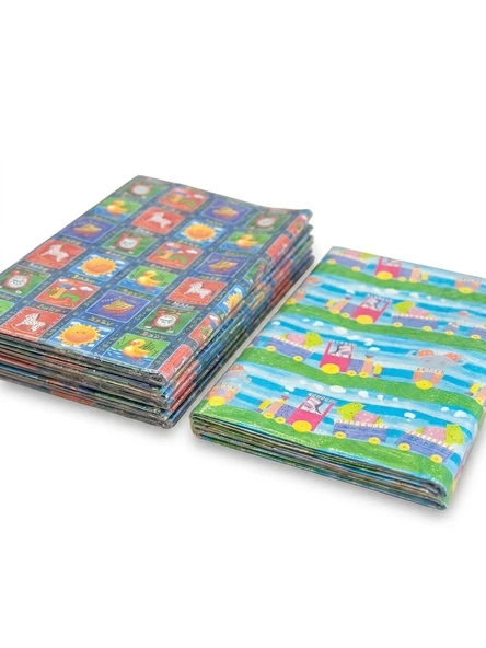 ŞeyliŞeyler - 50x70 Desenli Hediye Paketleme Poşeti - Çocuk & Bebek Temalı OPP Tabaka - 100 Adet ürün görseli 1