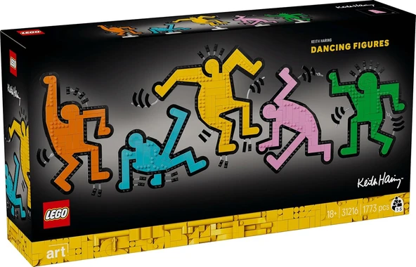 LEGO 31216 Art Keith Haring – Dans Eden Figürler ürün görseli 1