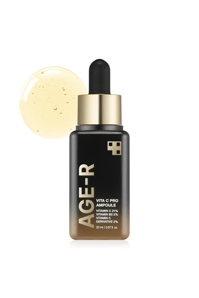medicube - AGE-R Vita C Pro Ampoule (C Vitaminli Serum)(GLOBALCARE) ürün görseli 1