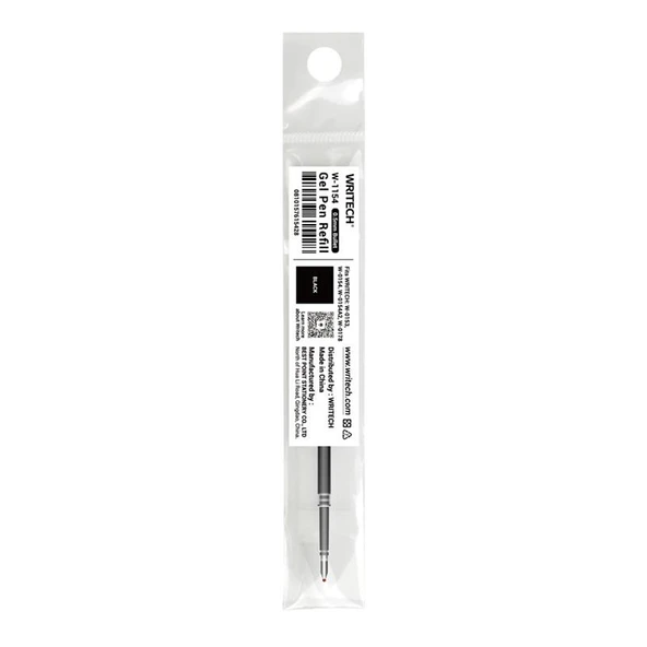 WRITECH JEL KALEM REFILI W-1154 SIYAH(W0154-W0154A ürün görseli 1