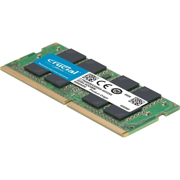 Crucial Ntb CT16G4SFRA32A 16 GB Ddr4 3200 Mhz CL22 Notebook Ram ürün görseli 1