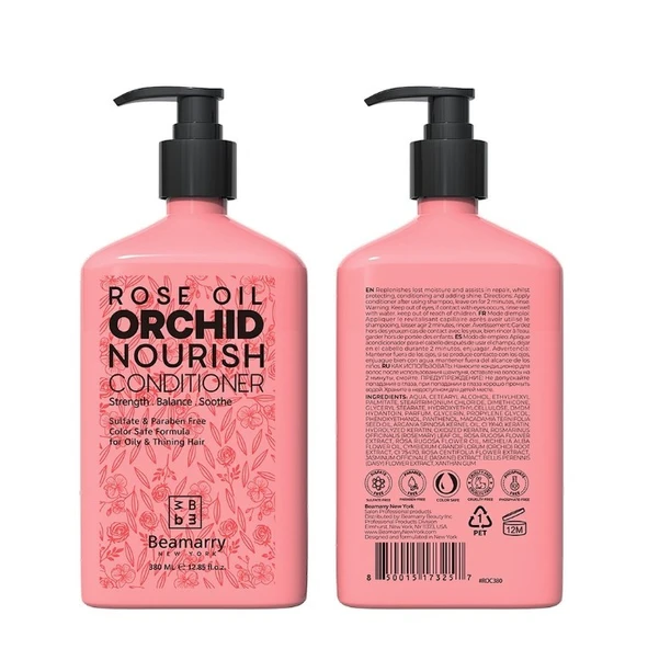 Beamarry Rose Oil Orchid Nourish Conditioner 380 ml ürün görseli 1
