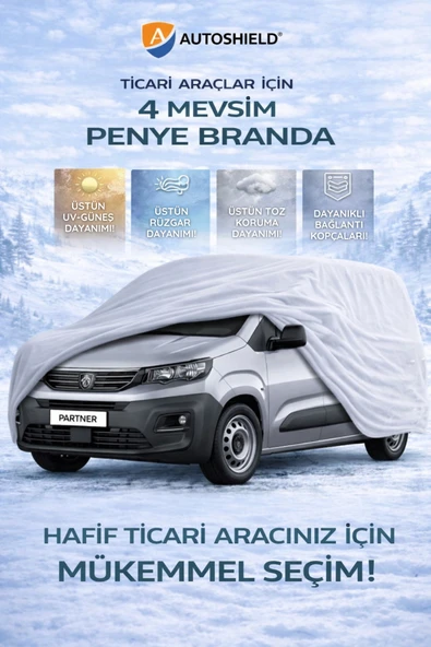 Universal Peugeot Partner Penye Branda Garaj Branda Örtüsü Dayanıklı Kalın Penye Branda Otomobil Çadır Branda ürün görseli 1