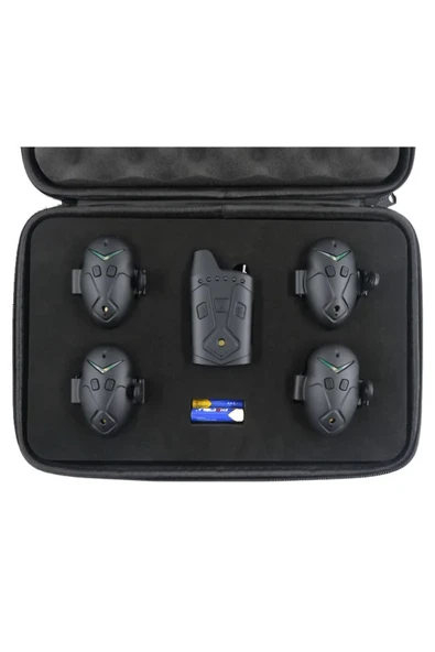 KESEROĞLU SAZAN YEMLEME (TEKNE VE BOTU) OLTA ALARM SİSTEMİ 4+1 SU GEÇİRMEZ YÜKSEK HASSAS KALİTELİ ürün görseli 1