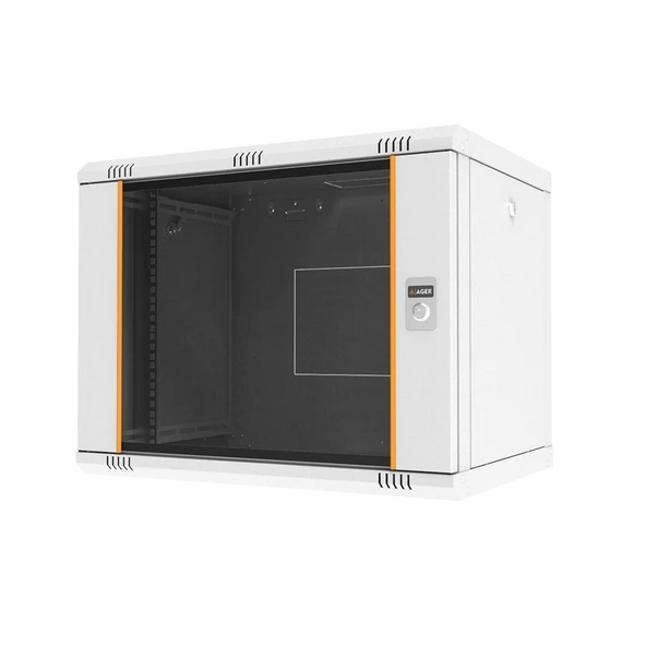 AGER 12U 600x600mm Duvar Tipi Beyaz Kabinet Agena Base AG-AB12U6060B1-A0BB-A-M1 ürün görseli 1