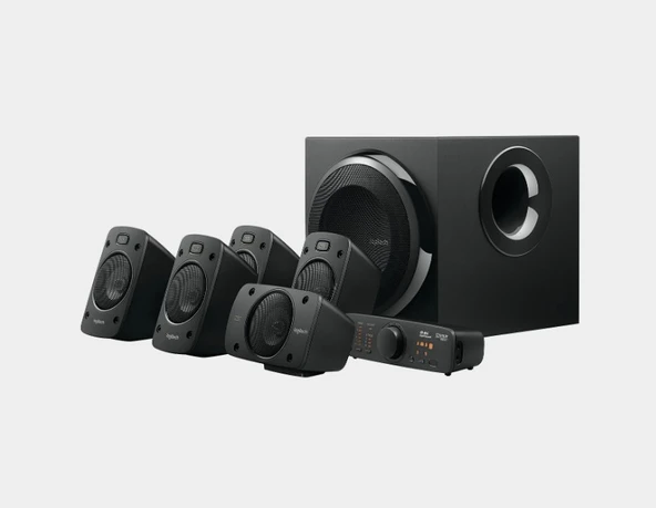 LOGITECH Z906 500W 5+1 SURROUND SES HOPARLÖR SIYAH 980-000468 ürün görseli 1