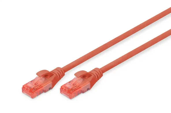 DIGITUS 5metre CAT6 Utp DK-1617-050/R Kırmızı Patch Kablo ürün görseli 1