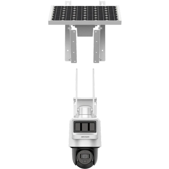 HIKVISION 2MP PT Speed Dome 2.8mm Pan-Tilt Solar Kamera (4G SİM Destekli) DS-2DE2C200IWG-K/4G/C05S10 ürün görseli 1