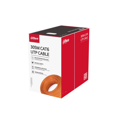 DAHUA 305metre 23AWG Gri CCA CAT6 KABLO PFM922I-6UN-C ürün görseli 1