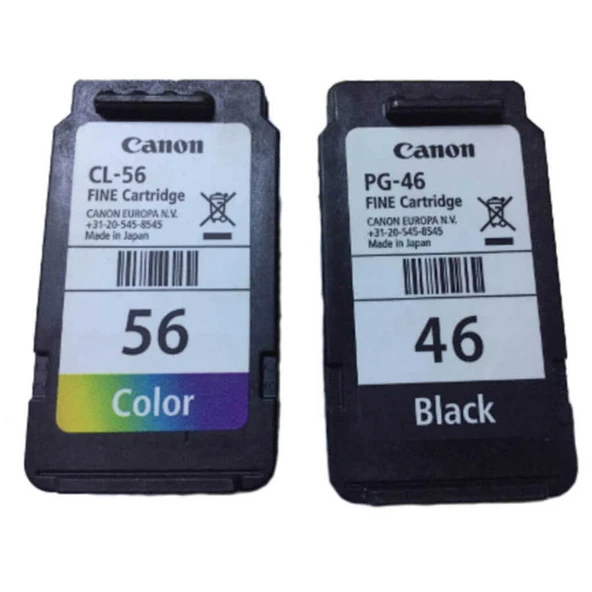 CANON PG-46/CL-56 Multipack Mürekkep Kartuş + Kağıt Hediyeli ürün görseli 1
