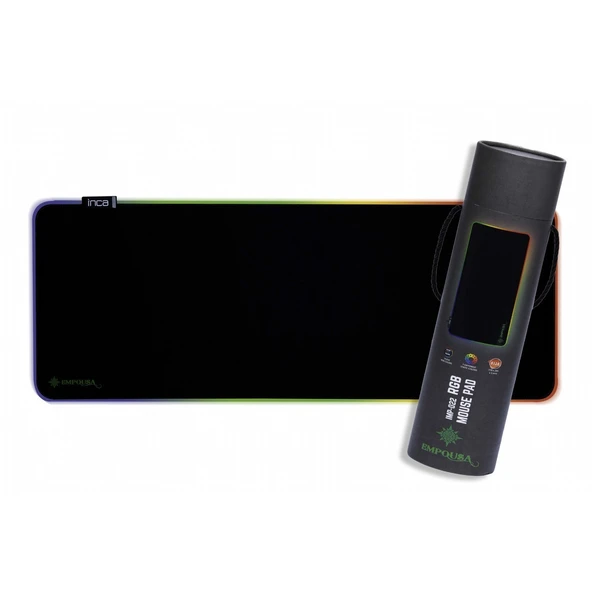 INCA IMP-022 RGB Siyah Gaming Mouse Pad (770x295x3mm) ürün görseli 1