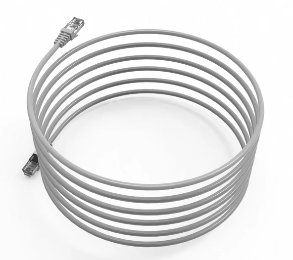 INCA 10metre CAT6 Utp ICAT6-10TG Gri Patch Kablo ürün görseli 1
