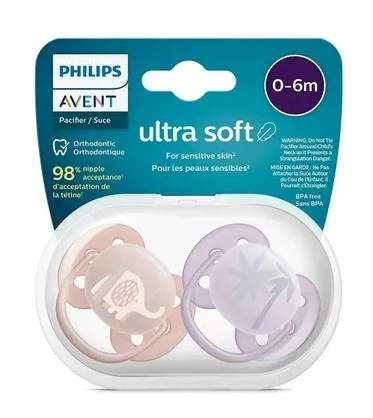 Philips Avent Scf091/09 Ultra Soft 0-6 - Kız Emzik ürün görseli 1