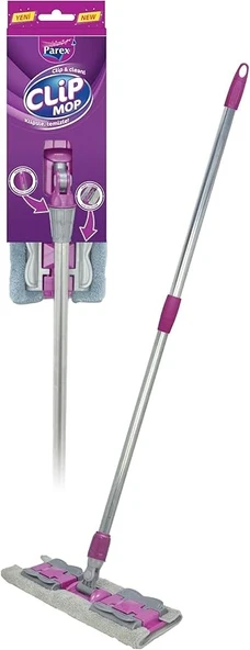 Parex Clip Mop Yer Temizlik Sistemi Kutulu Mop Uyumlu - Yer Temizlik Havlusu 4Xl 25’Li Hediye ürün görseli 1
