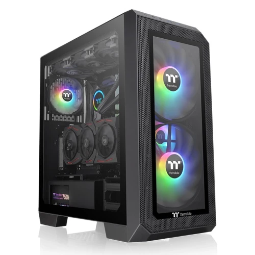 THERMALTAKE 300MX ARGB Gaming Mid-Tower PC Kasası - Resim 2