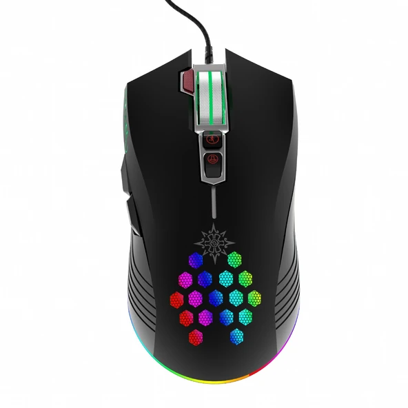 INCA IMG-047T Kablolu USB 7200dpi Siyah Gaming Mouse ürün görseli 1