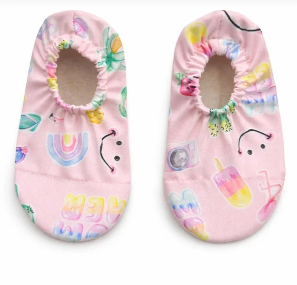 Cg Kids Summer Baskılı Deniz Ayakkabısı – Kaydırmaz Tabanlı Havuz & Plaj Süper Kalite ürün görseli 1