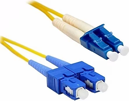 BIFO 50m SM SC-LC 9/125µ LSZH Duplex Zırhlı Fiber Optik Patch Kablo ürün görseli 1