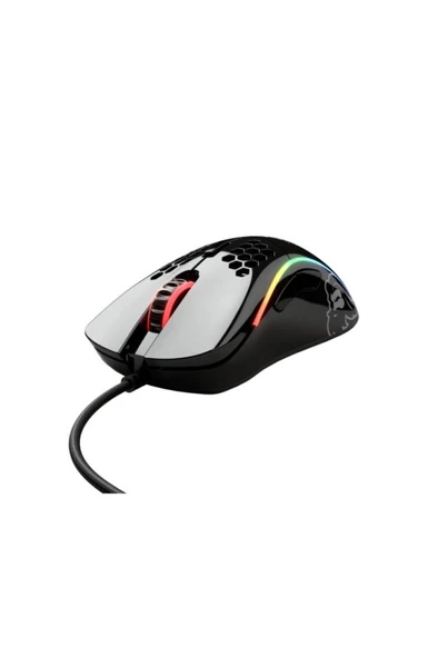 Glorious Model D GD-BLACK Mat Siyah RGB Ergonomik Optik Kablolu Oyuncu Mouse Outlet ürün görseli 1