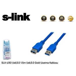 S-LINK 1.5metre SLX-U35 USB 3.0 Yazıcı Kablosu ürün görseli 1