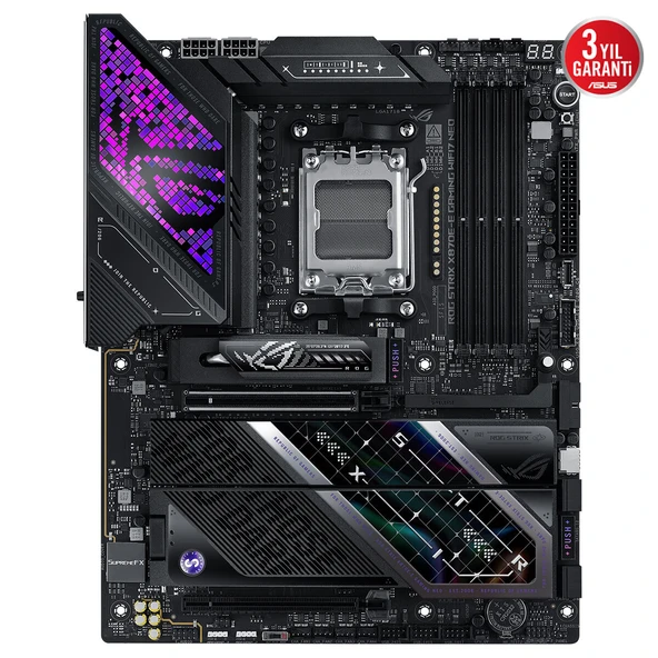 ASUS ROG STRIX X870E-E GAMING WIFI7 NEO DDR5 HDMI PCIE 5.0 AM5 ATX Anakart ürün görseli 1