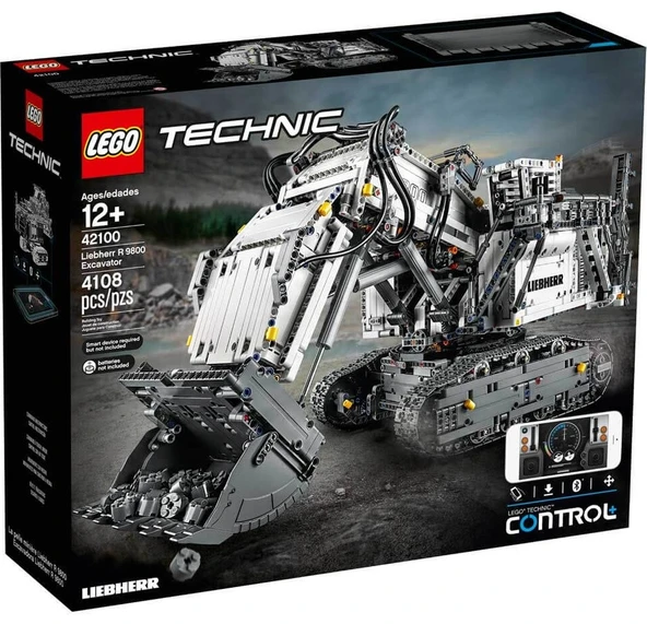 LEGO 42100 Technic Liebherr R 9800 Ekskavatör ürün görseli 1