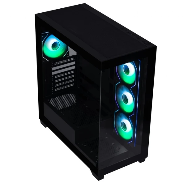 BITFENIX 750W 80+ BRONZE CETO PREMİUM Siyah Gaming Mid-Tower PC Kasası ürün görseli 1