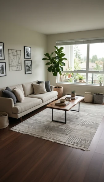BAHAR Serisi Gri Yumuşak Geçişli Modern Desenli Halı | BT371 100 X 300 ürün görseli 1