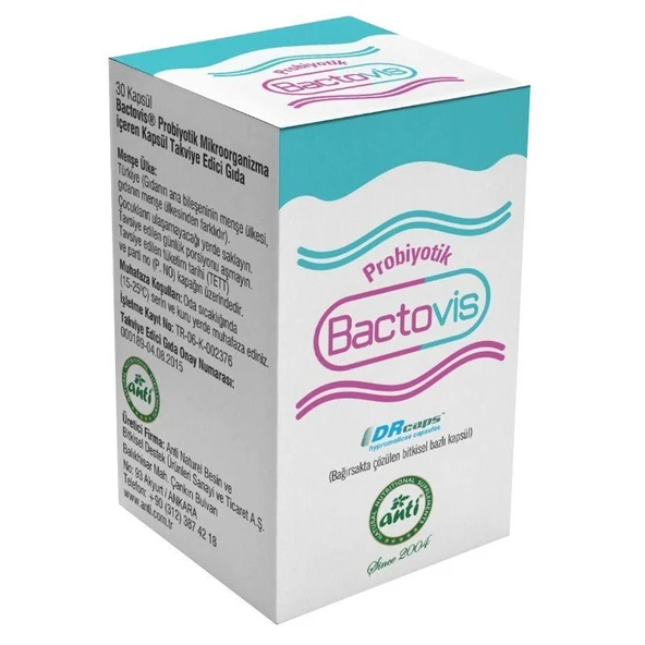 Bactovis Probiyotik 30 Kapsül ürün görseli 1