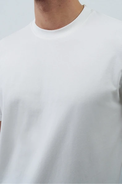Unisex Basic %100 Pamuk T-Shirt - Sade ve Şık - Resim 2