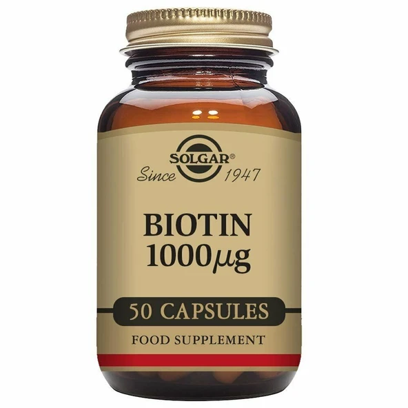 Biotin 1000 Mcg 50 Kapsül ürün görseli 1