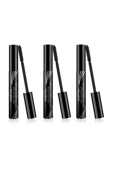 Golden Rose Golden Rose Hacim Etkili Siyah Maskara - Essential High Definition&liftup&great Volume Mascara X 3 A ürün görseli 1