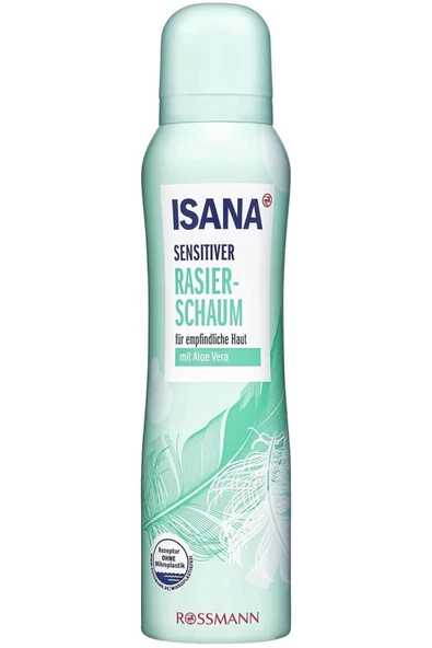 ISANA ISANA Tıraş Köpüğü Hassas Cilt, Aloe Vera Içerikli 150 Ml ürün görseli 1