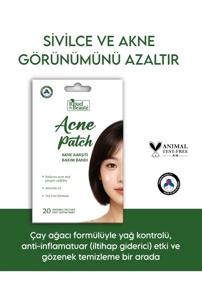 Akne Karşıtı Bakım Bandı 3'lü ürün görseli 1