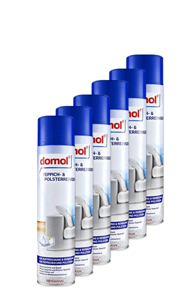 DOMOL DOMOL Halı ve Döşeme Temizleyici Köpük 600 ml 6 Adet ürün görseli 1