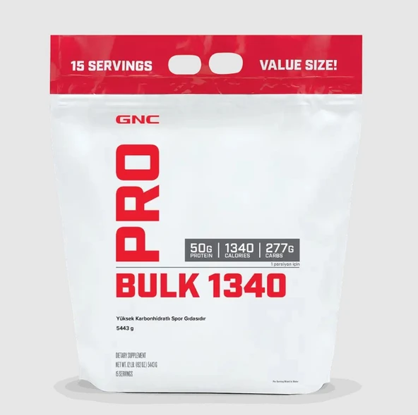 GNC Pro Bulk 1340 – 5443 g (15 servis) ürün görseli 1