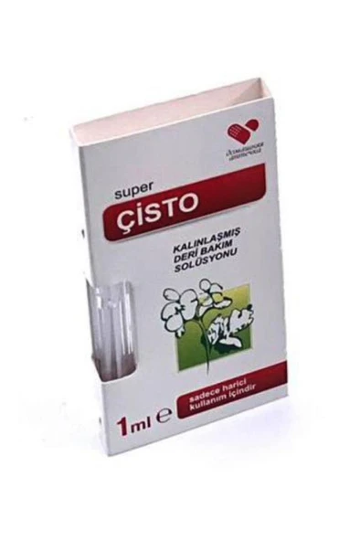 Super Çisto Kalınlaşmış Deri Bakım Solüsyonu 1 ml ürün görseli 1