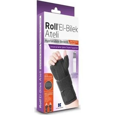 Roll Universal Başparmak Destekli El Bilek Ateli ürün görseli 1